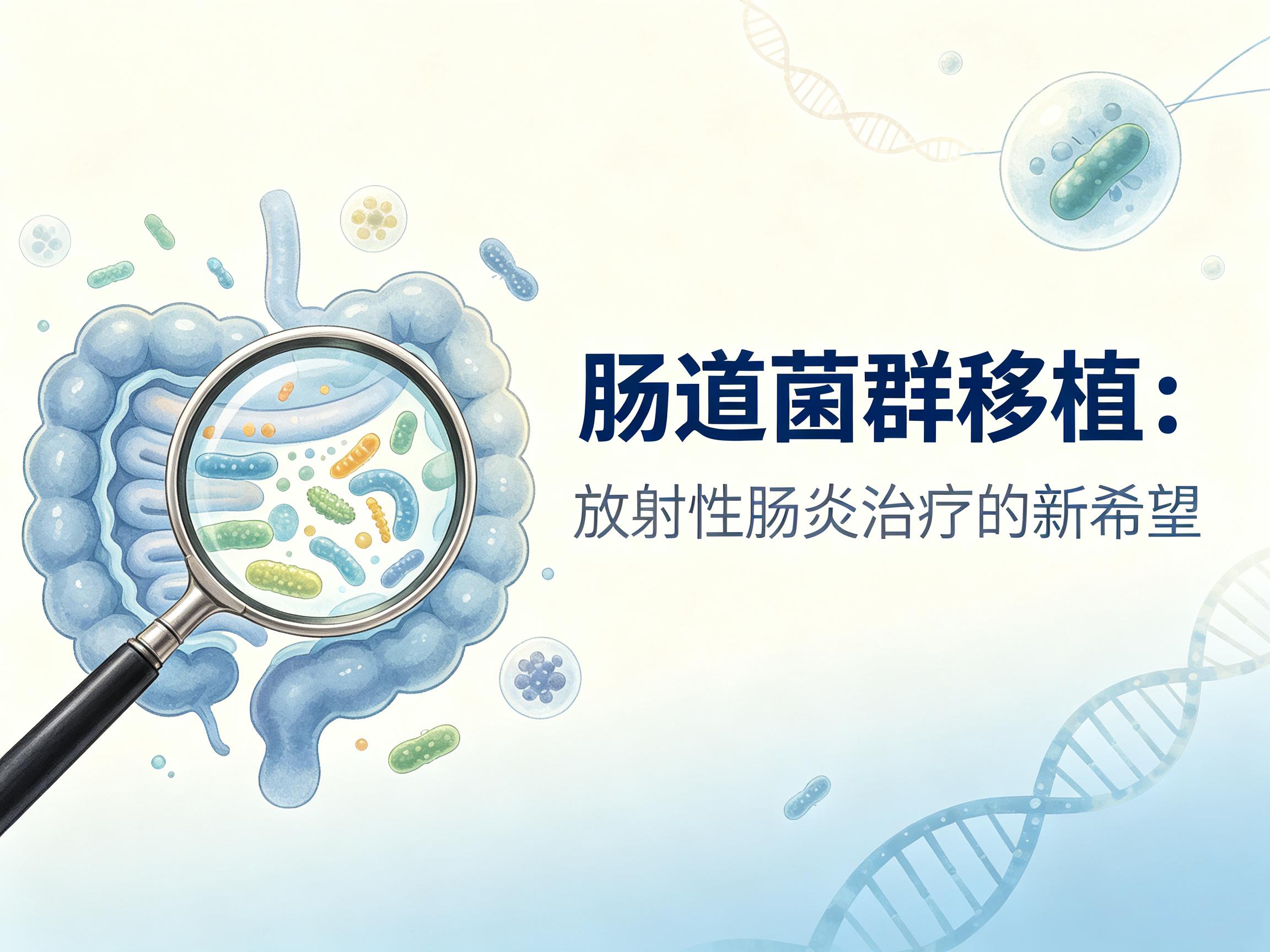 庆阳市|第3期 肠道菌群移植：放射性肠炎治疗的新希望